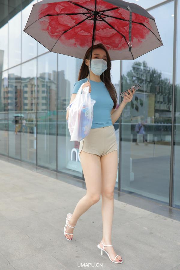 【街拍女神】喬仙仙儿摄影作品Bittersweet Chocolate热裤美女在逛街