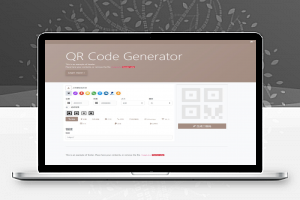 [引流源码]开源免费响应式QRcdr二维码生成汉化源码 可用作引流广告