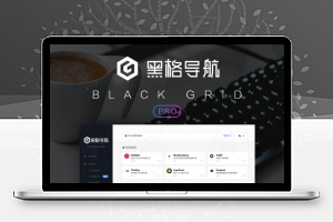 【导航模版】Wordpress黑格网址导航主题blackgrid