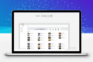 简约响应式导航主题VIK_WordPress模板