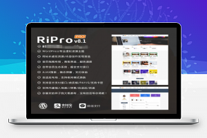 【WordPress模板】日主题-免费优选WordPress破解版RiPro V8.1最新主题模板源码