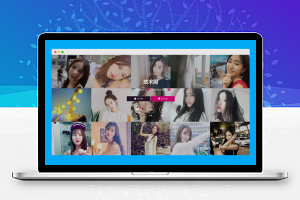 【HTML】直播短视频手机APP应用下载页面静态网页模板